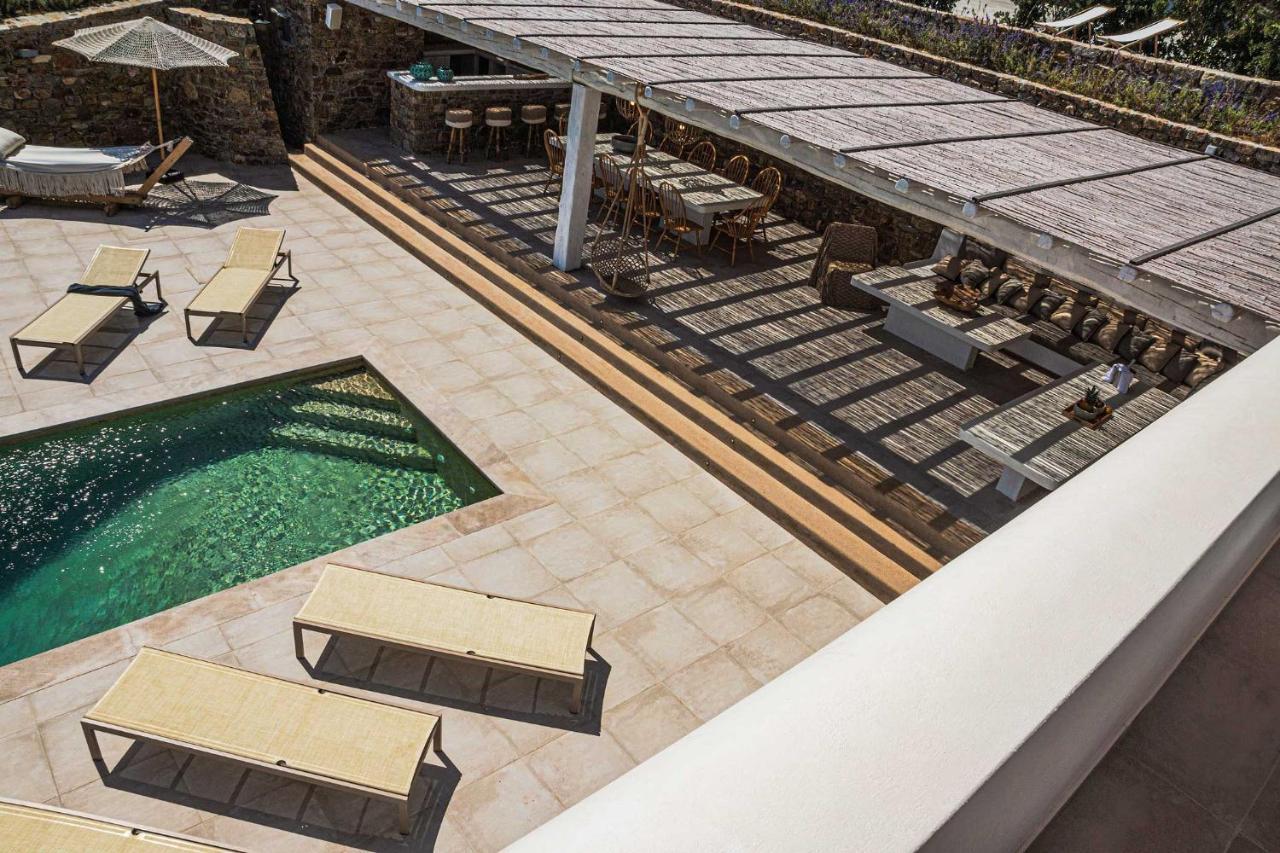 Villa Iakinthos By Mykonian Kazarte Mykonos Town Exterior foto